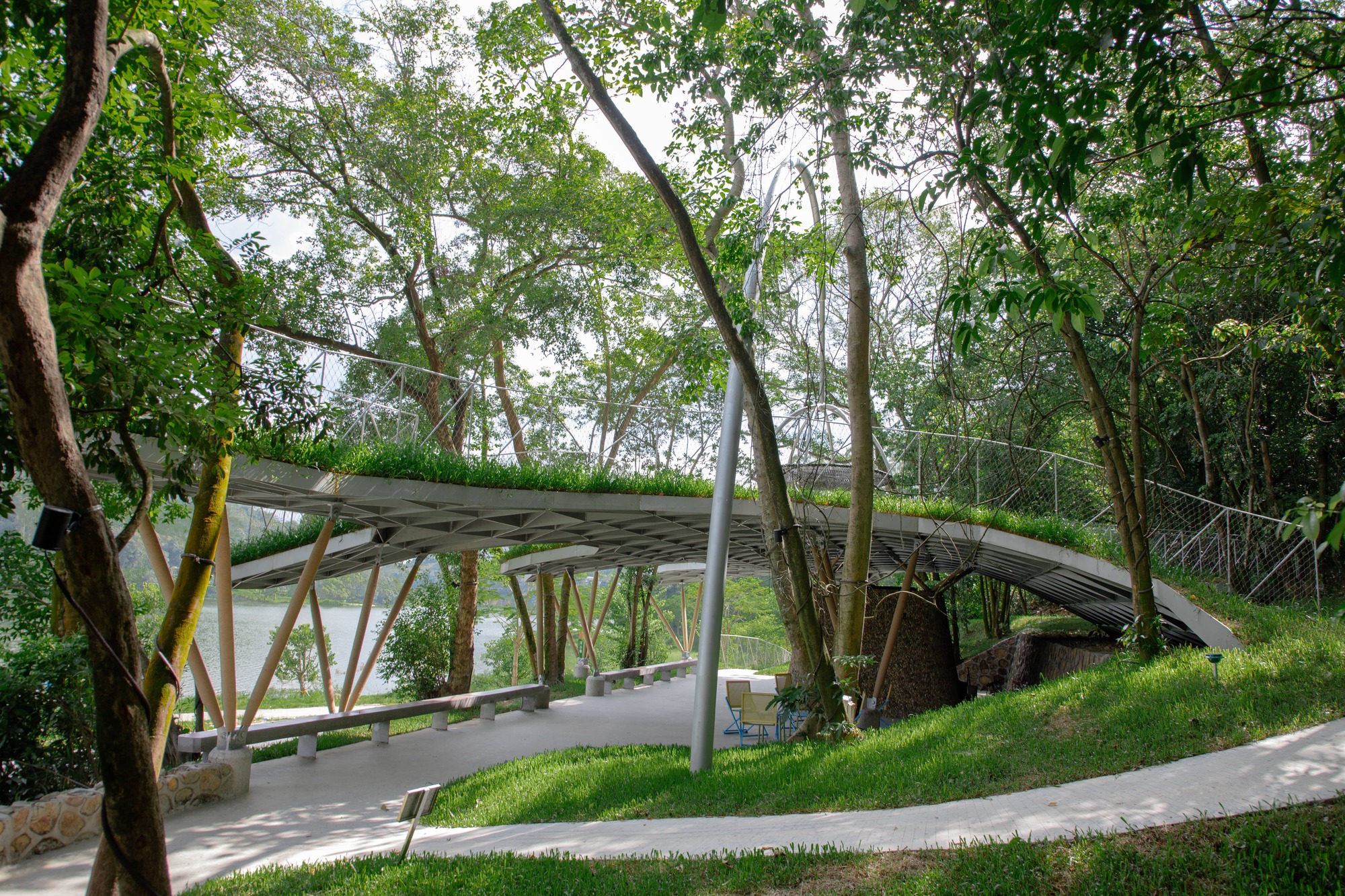 Five Finger Pavilion(凤凰谷亭)丨中国惠州丨YXDesigners-48