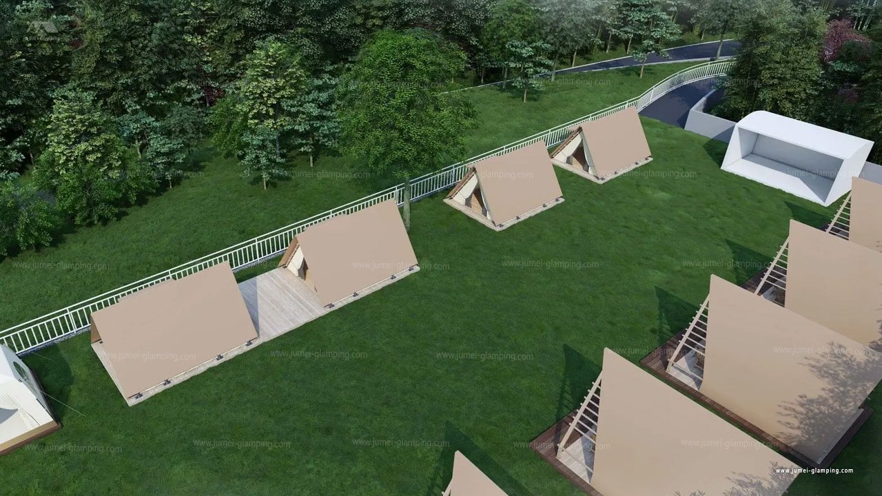 Aframe Safari 帐篷野奢露营-5