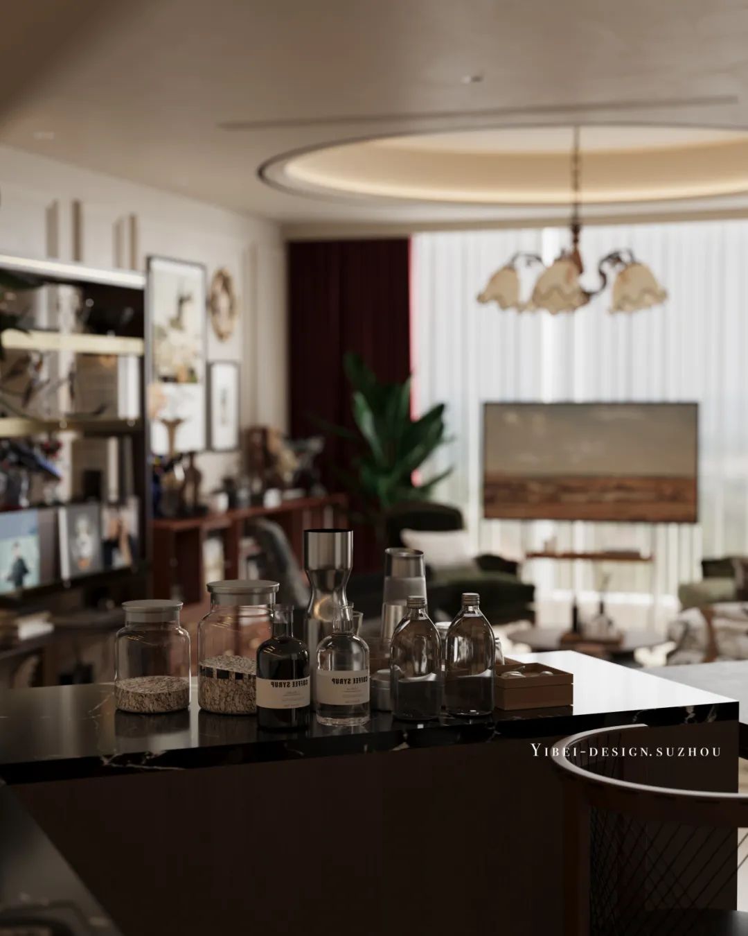 岁月沉淀的韵味 · 家装设计丨中国苏州丨YIBEI DESIGN-9