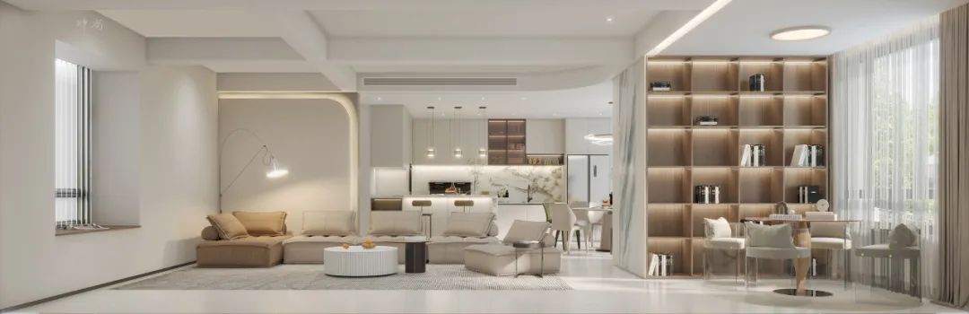 广州坤尚设计 450㎡现代风格豪宅丨中国广州-9