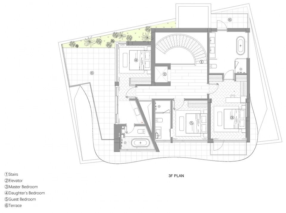 夏叶张宅丨中国浙江丨STUDIO MOR-107