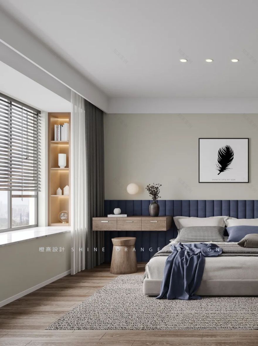 《橙熹设计》全案设计,侘寂风格,自然简约-52