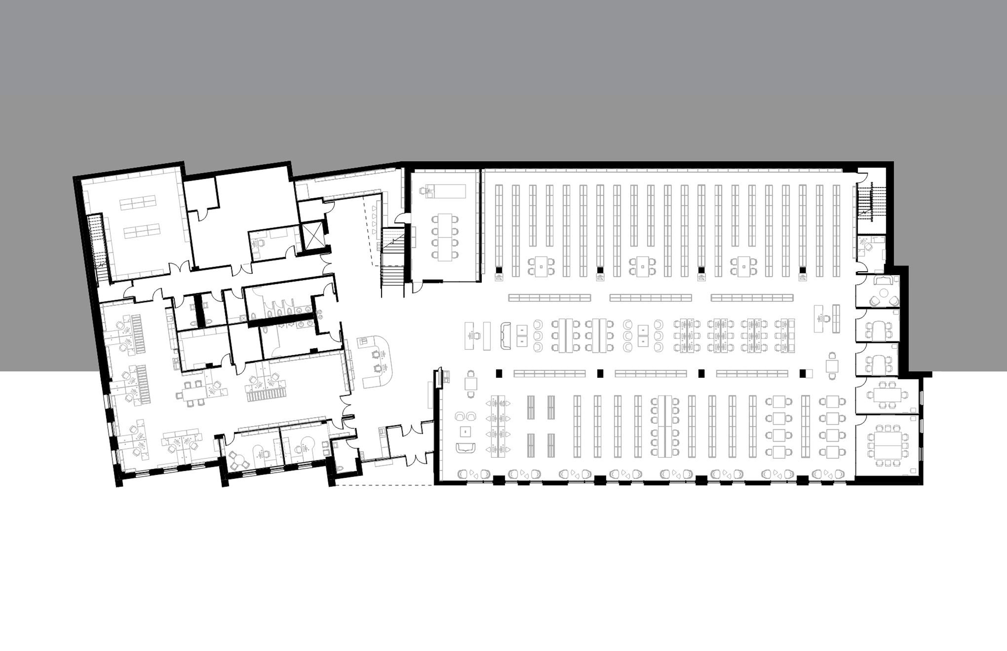 Charlotte & William Bloomberg Medford Public Library / Schwartz/Silver Architects-62