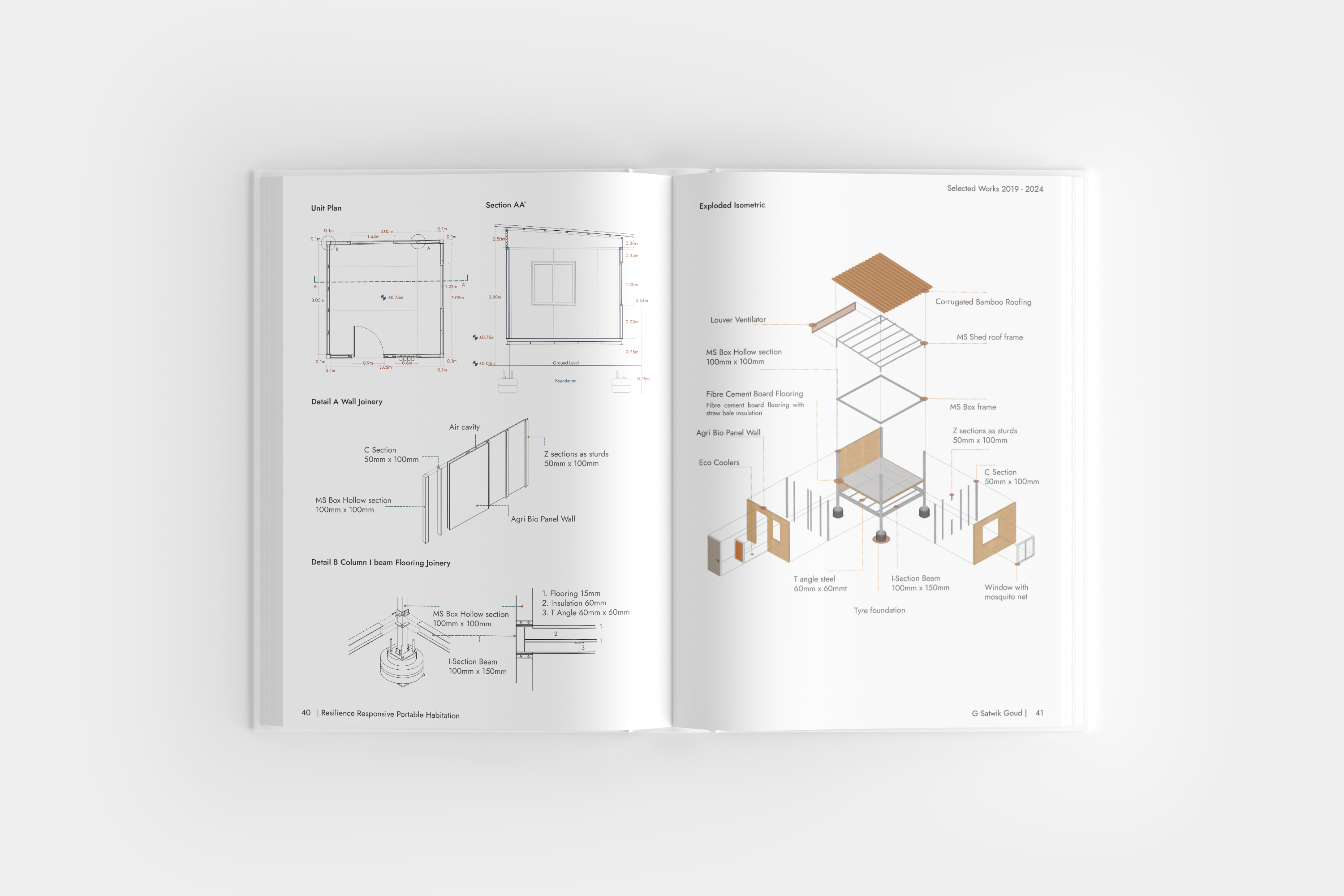 Architectural Portfolio 2024 | G Satwik Goud-19