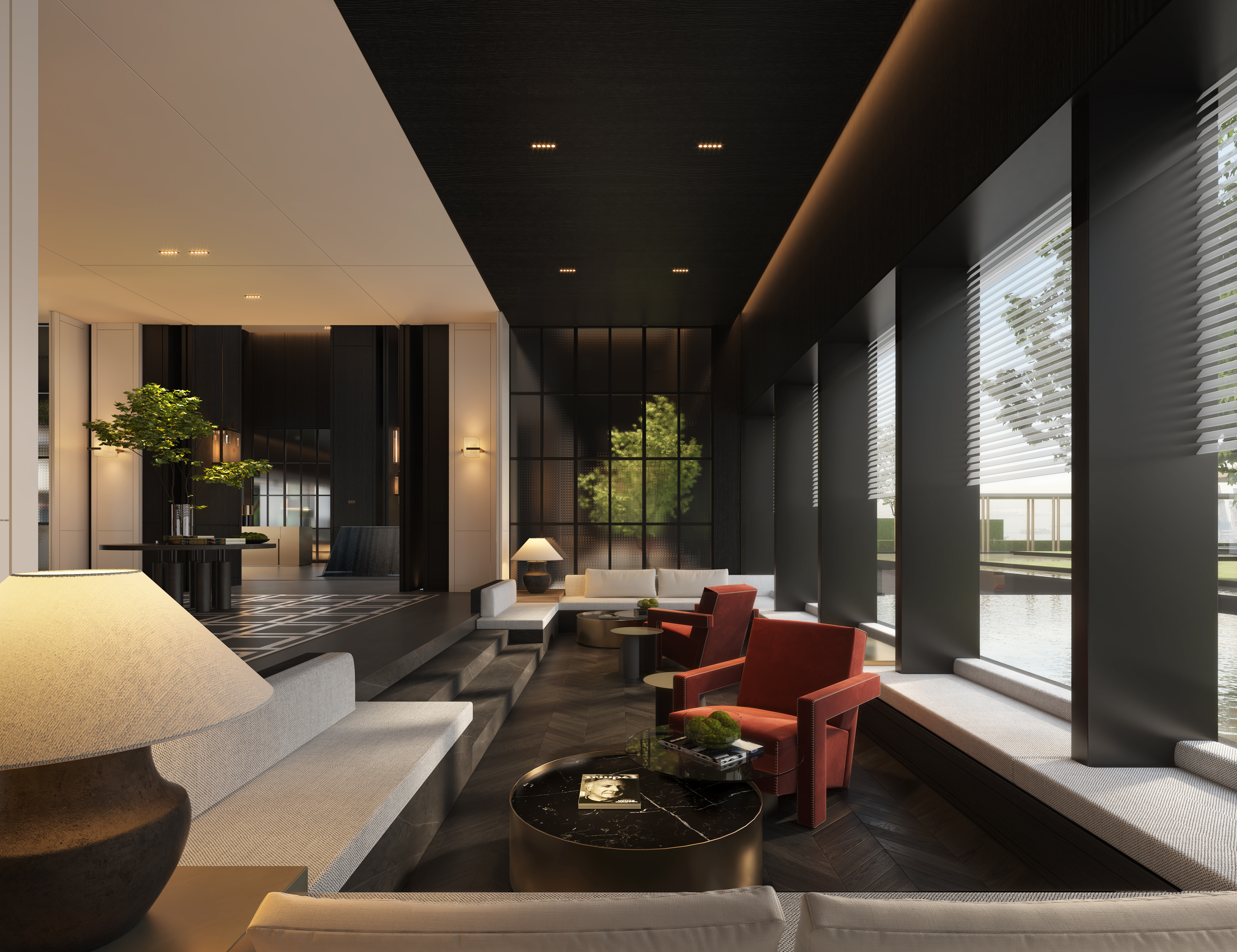 售楼处表现丨李益中空间设计-8