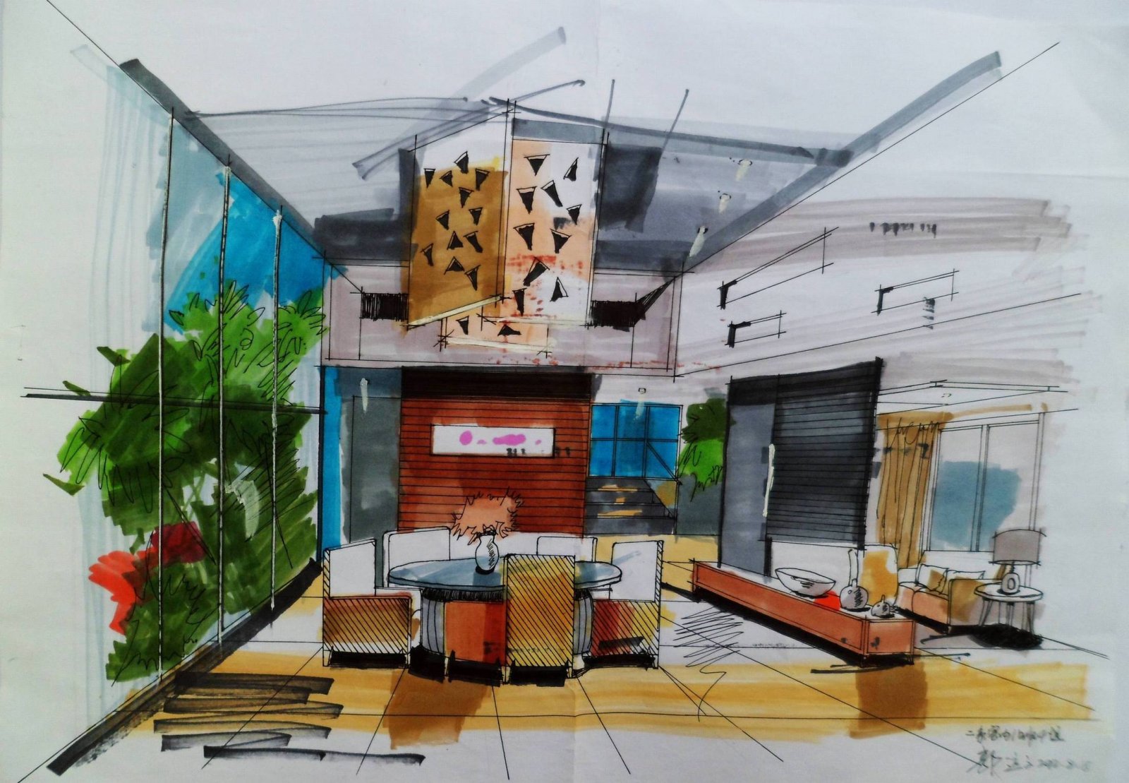 WYD+无影——几年前在特训营的手绘上色空间-8