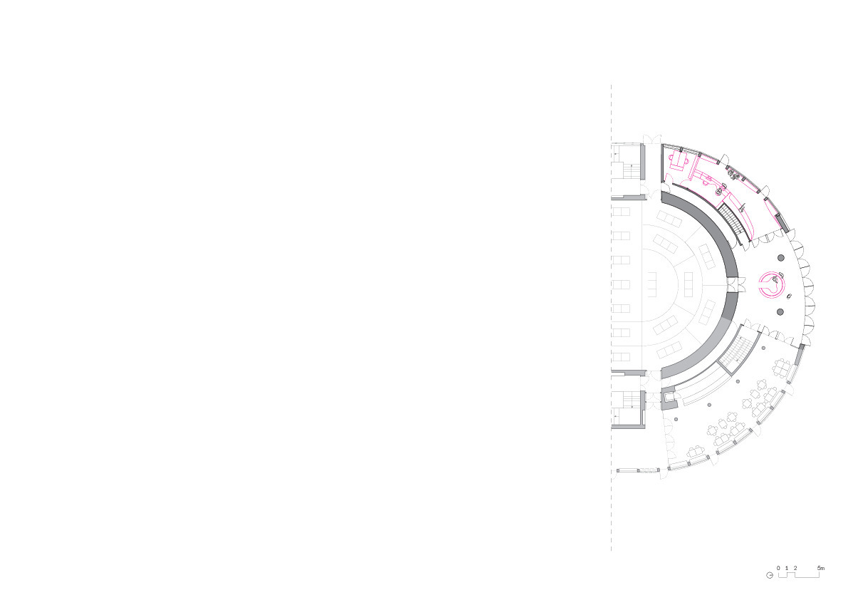 Reception Area of the Schaubühne Berlin Barkow Leibinger-58