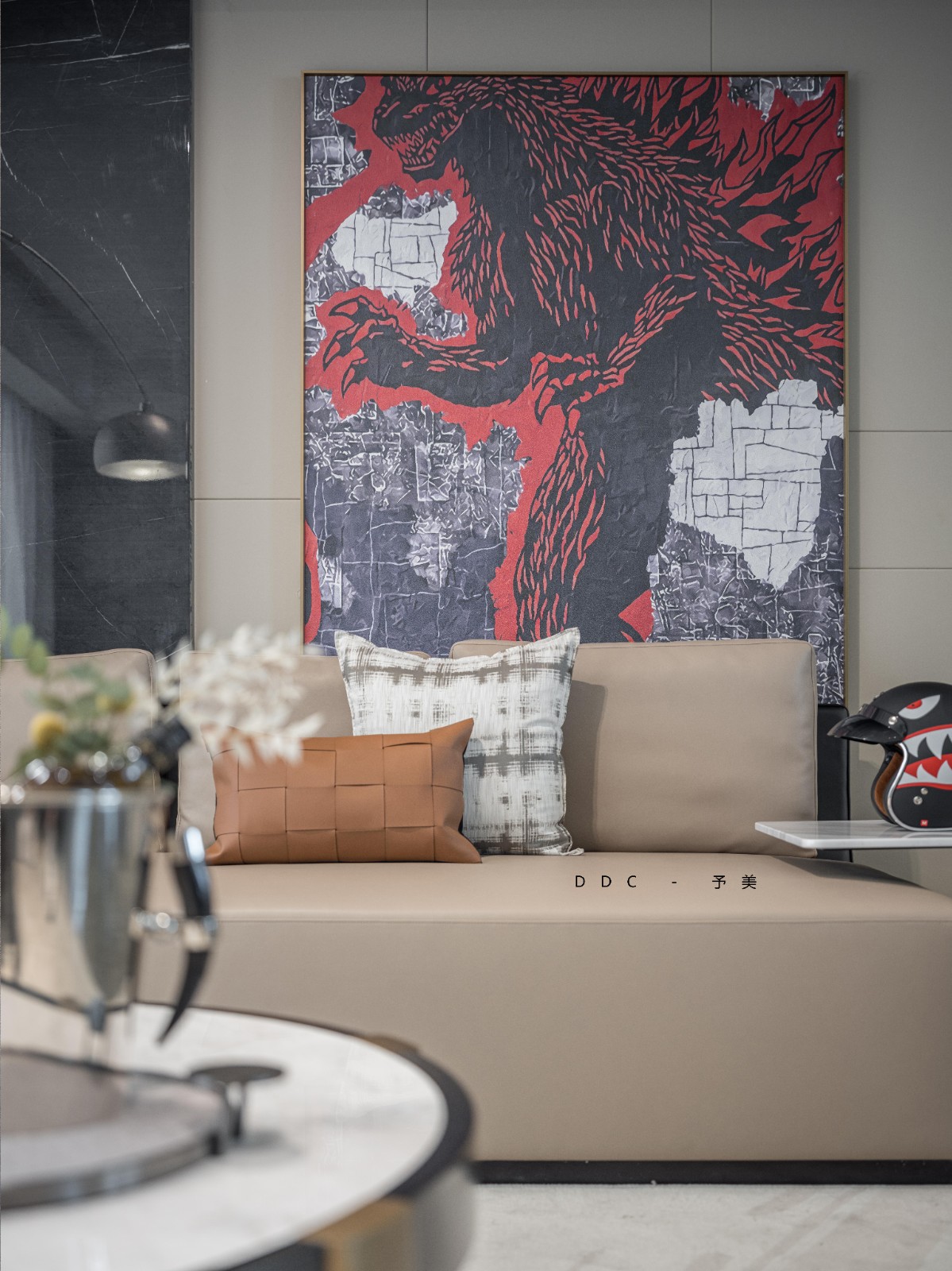 舒适颜值并存的现代平层设计-3