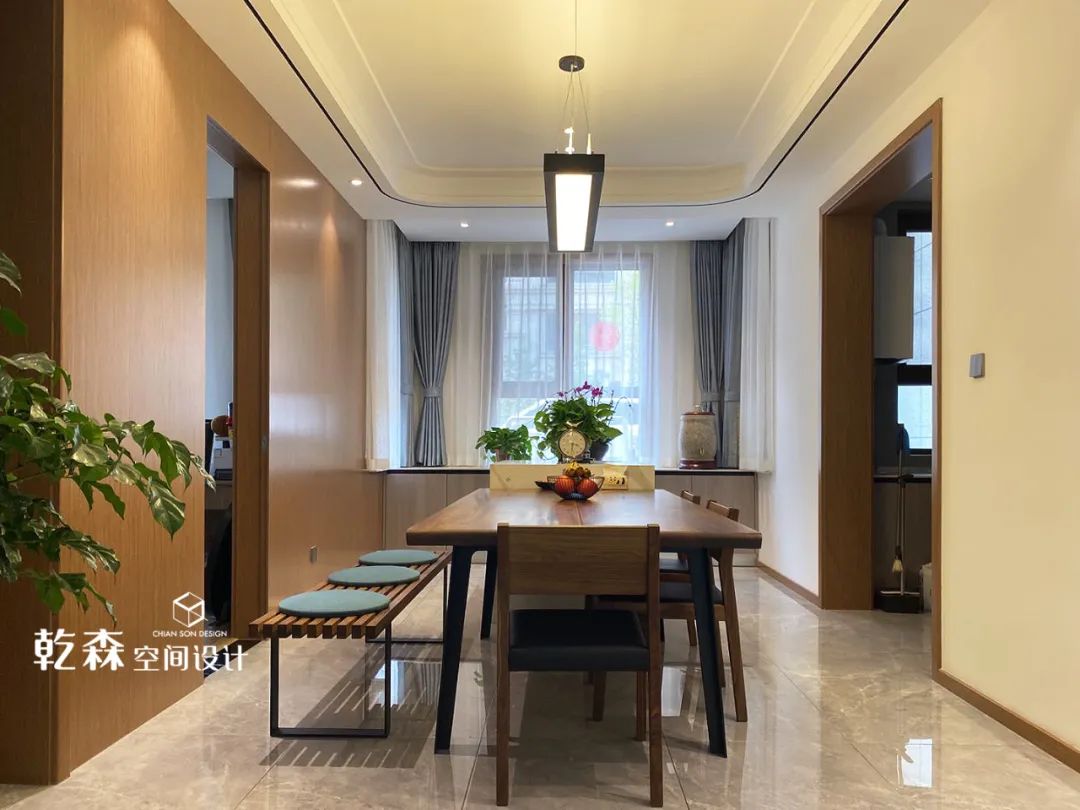 秋风杲杲 · 新中式居住空间的自然之美丨中国包头丨乾森空间设计-22