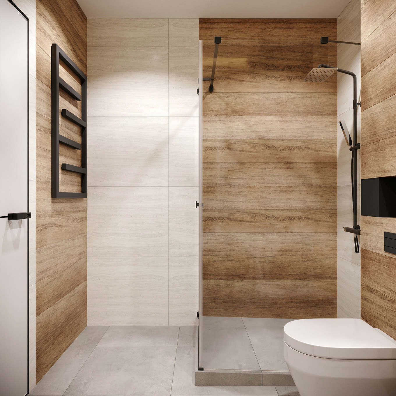 北欧原木的诗意生活——XX 项目生活空间设计-32