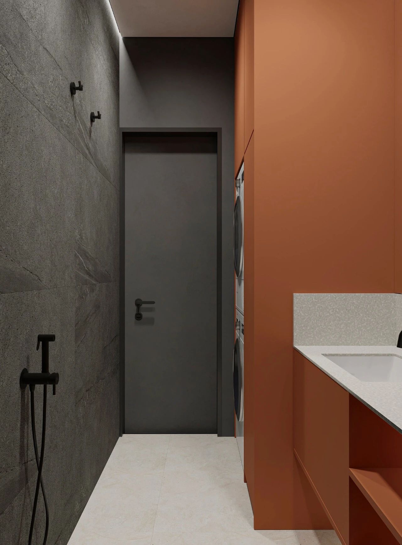 65㎡灰木色空间设计丨Spacetime studio-30