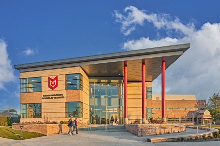 Calvin 大学商学院丨美国大急流城丨GMB Architecture + Engineering-9