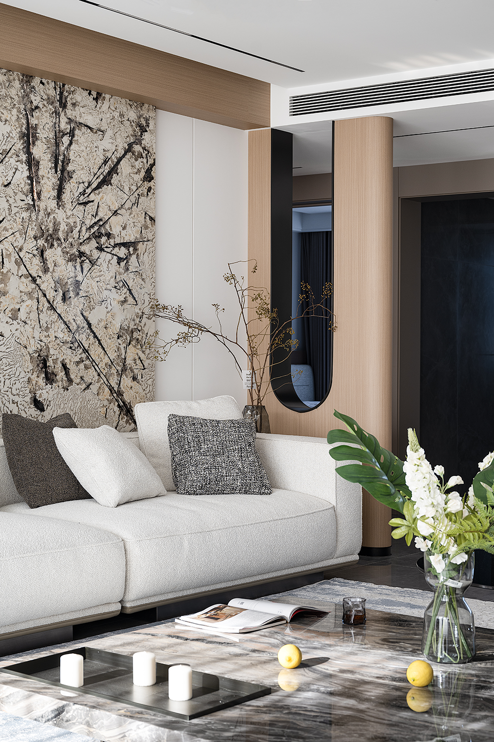 160㎡简约私宅设计丨中国齐齐哈尔丨图帮磐石空间设计-2