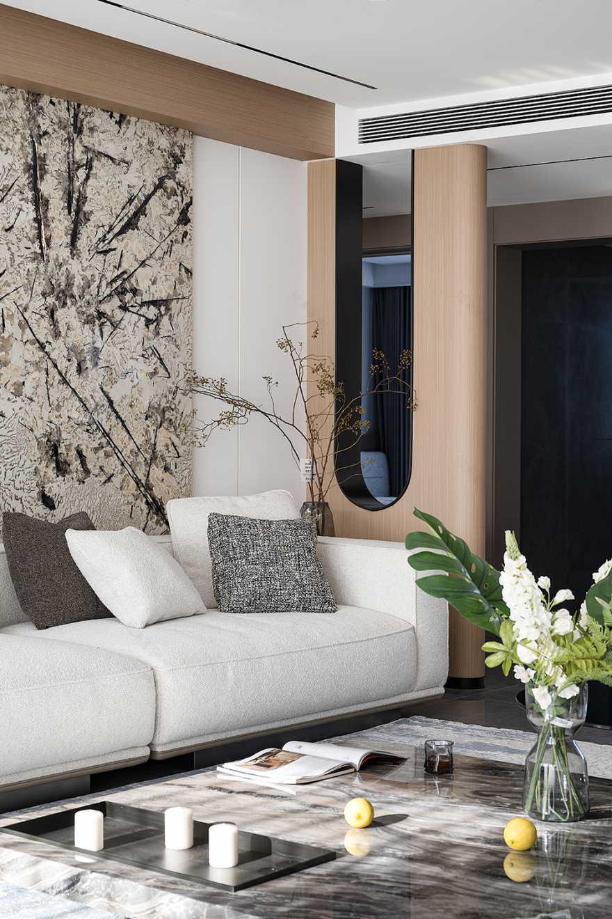 160㎡简约私宅设计丨中国齐齐哈尔丨图帮磐石空间设计-2