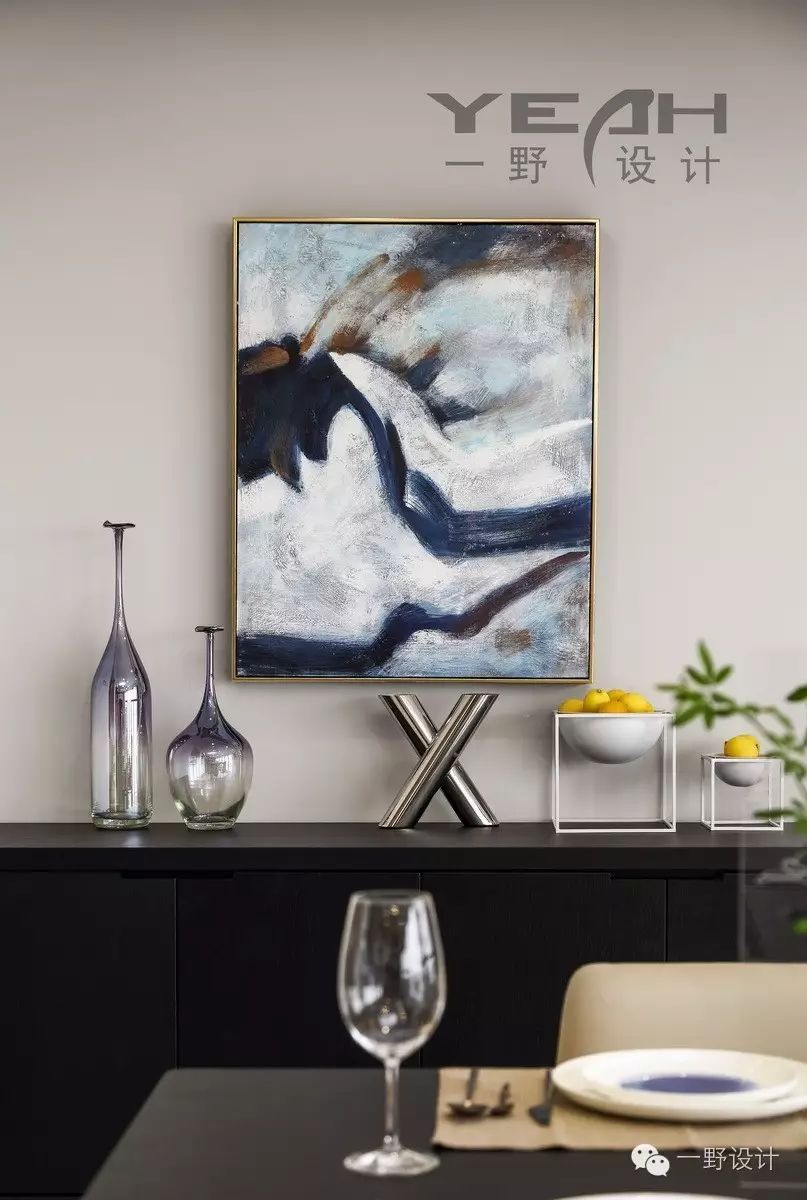 水岸清华瀚宫,现代简约蓝调空间-21