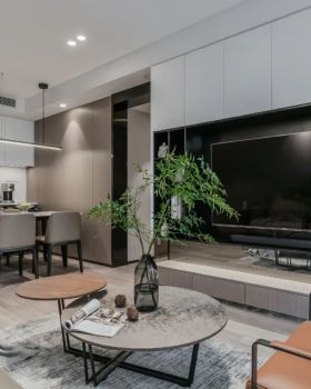 89㎡现代简约四室，境相设计打造黑白时尚空间