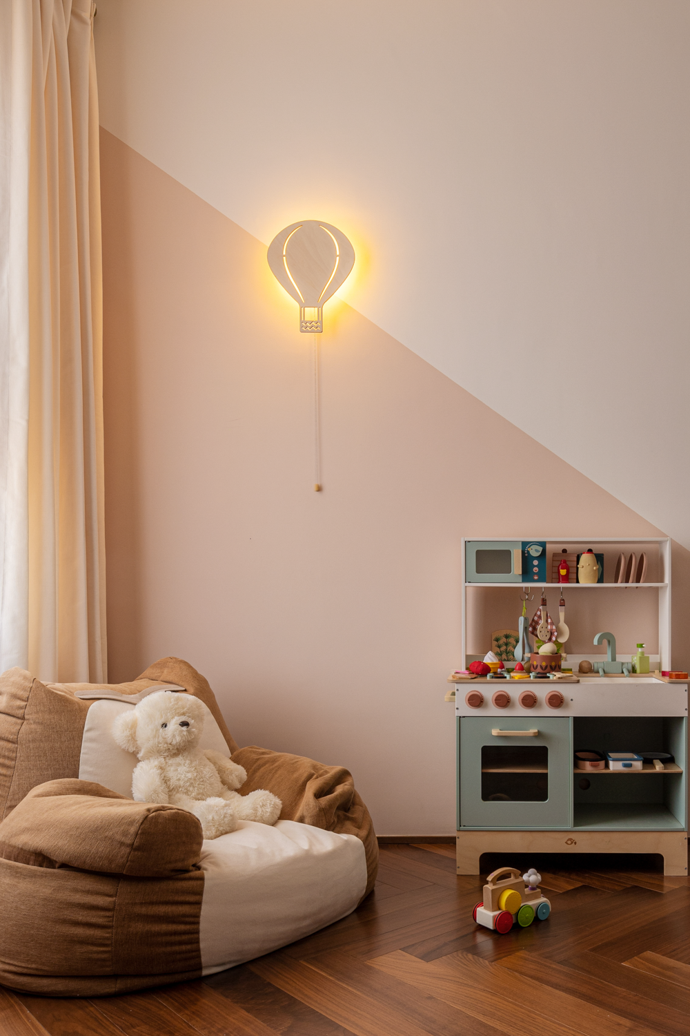 墨绿色轻复古的128平米西安住宅丨中国西安丨红杉创意设计-65