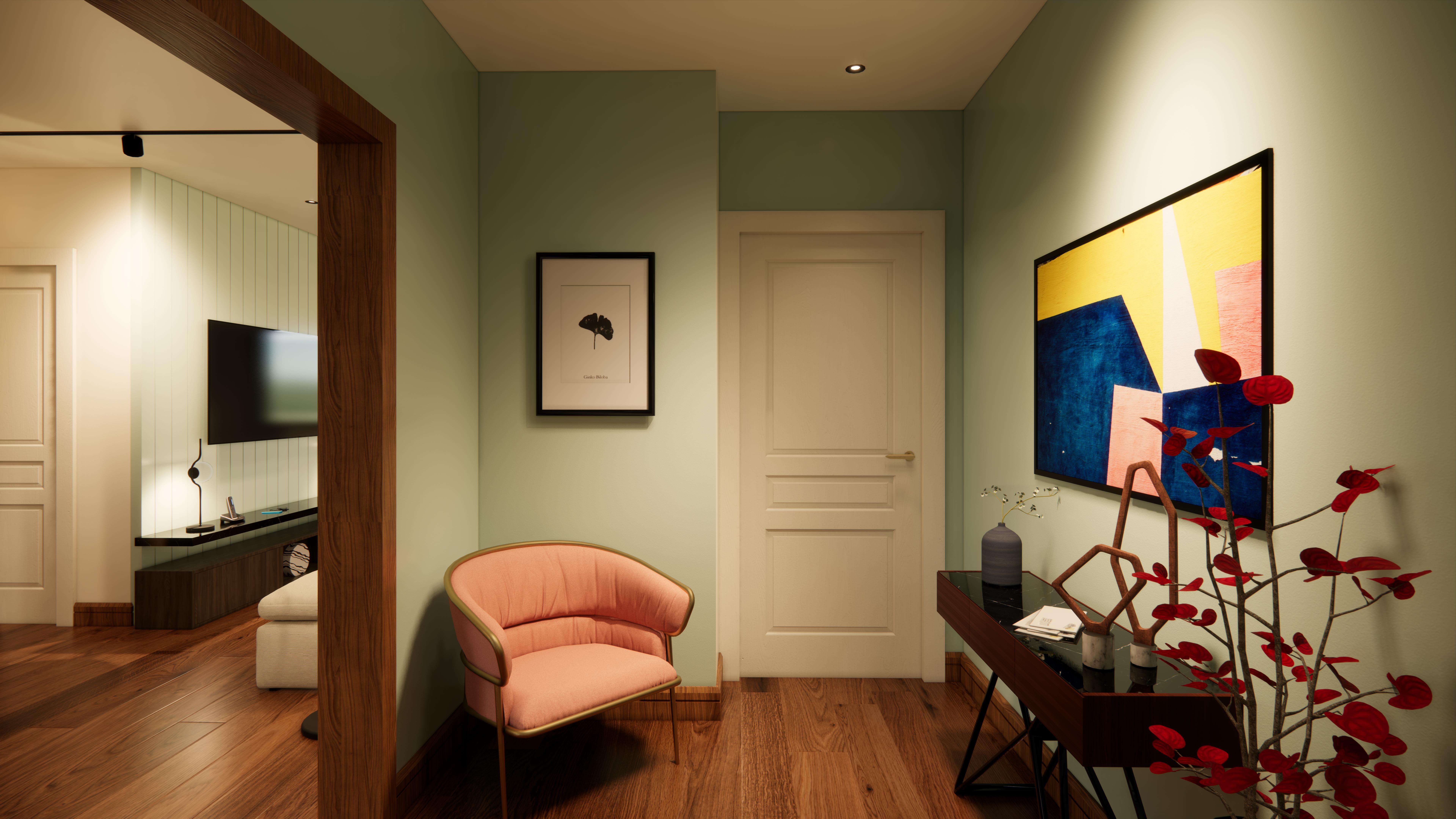 一个现代的家（起居区）丨埃及丨Omar Eissa Designs-16