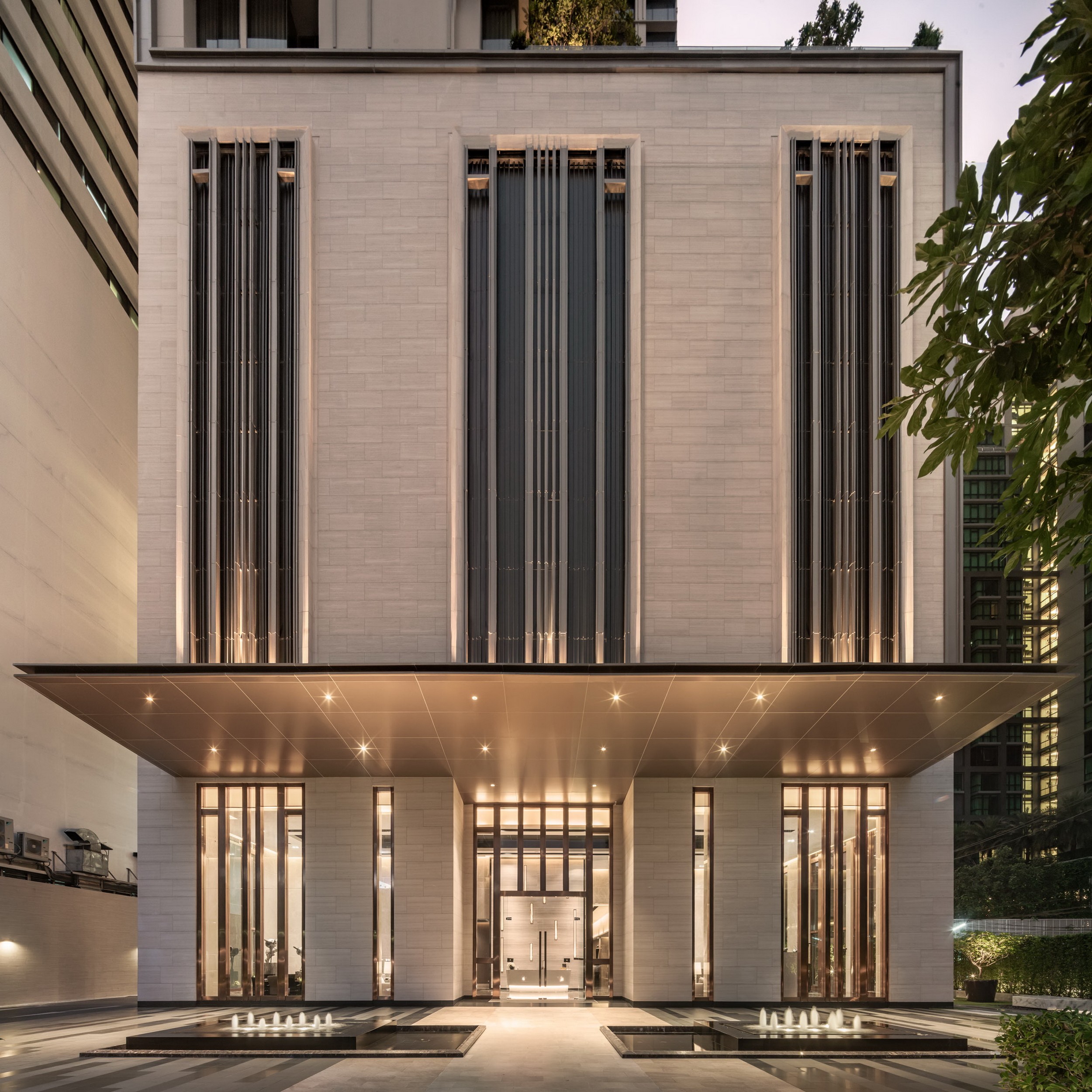 曼谷 ESSE ASOKE 公寓，现代景观建筑典范-7