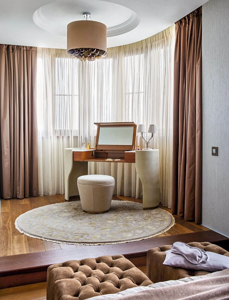 非平凡的典型公寓室内设计丨俄罗斯莫斯科丨建筑师亚历山大·克里维茨基-24