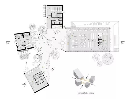 40 张建筑平面图大赏，美感与设计兼具-25