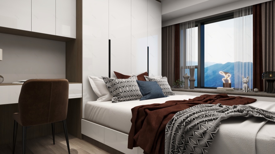 现代轻奢风格温馨之家-42