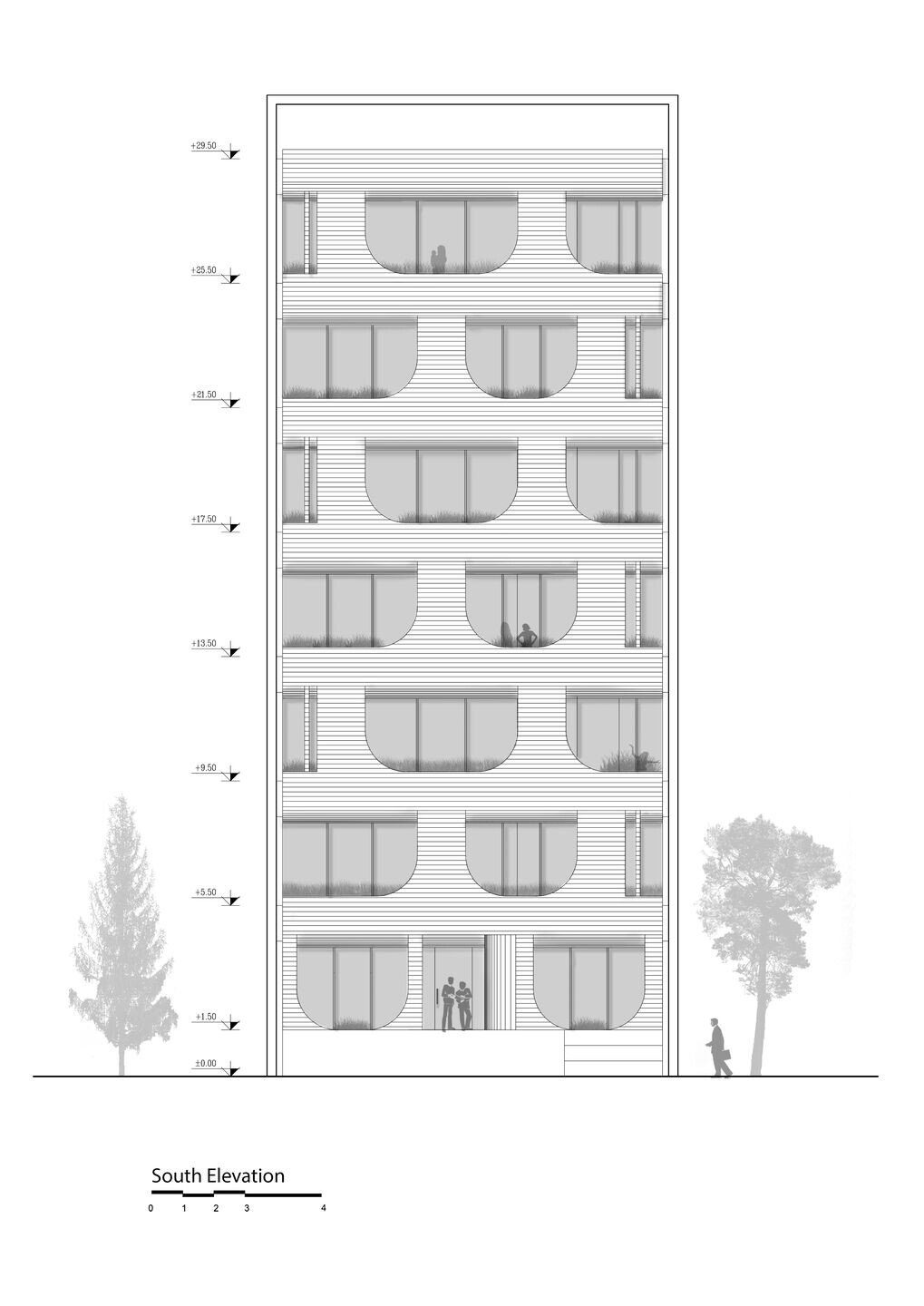 伊朗马斯哈德的 Pichak 公寓丨Sepidar Architecture Group-17