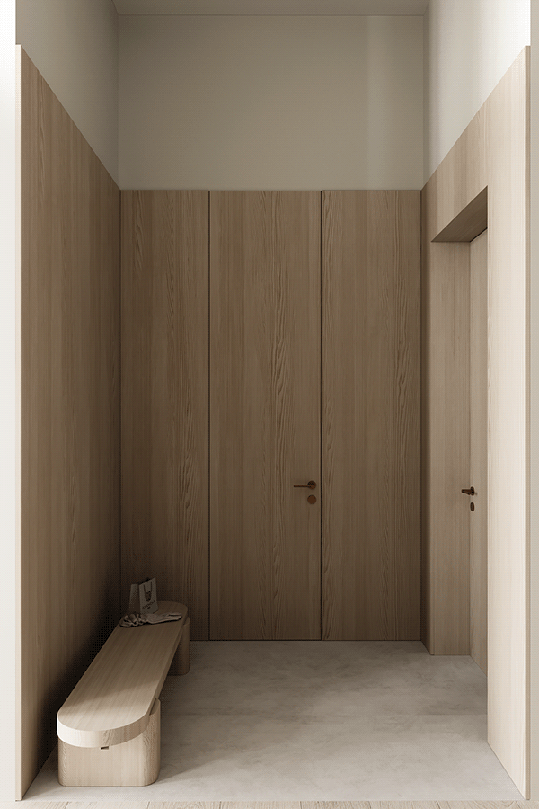 奶油色调的宁静家园丨Zeworkroom Studio-67