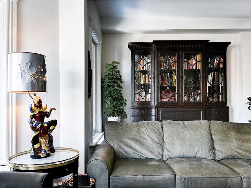 上海法式老宅的浪漫时光——80 后珠宝设计师的 400㎡优雅空间-19