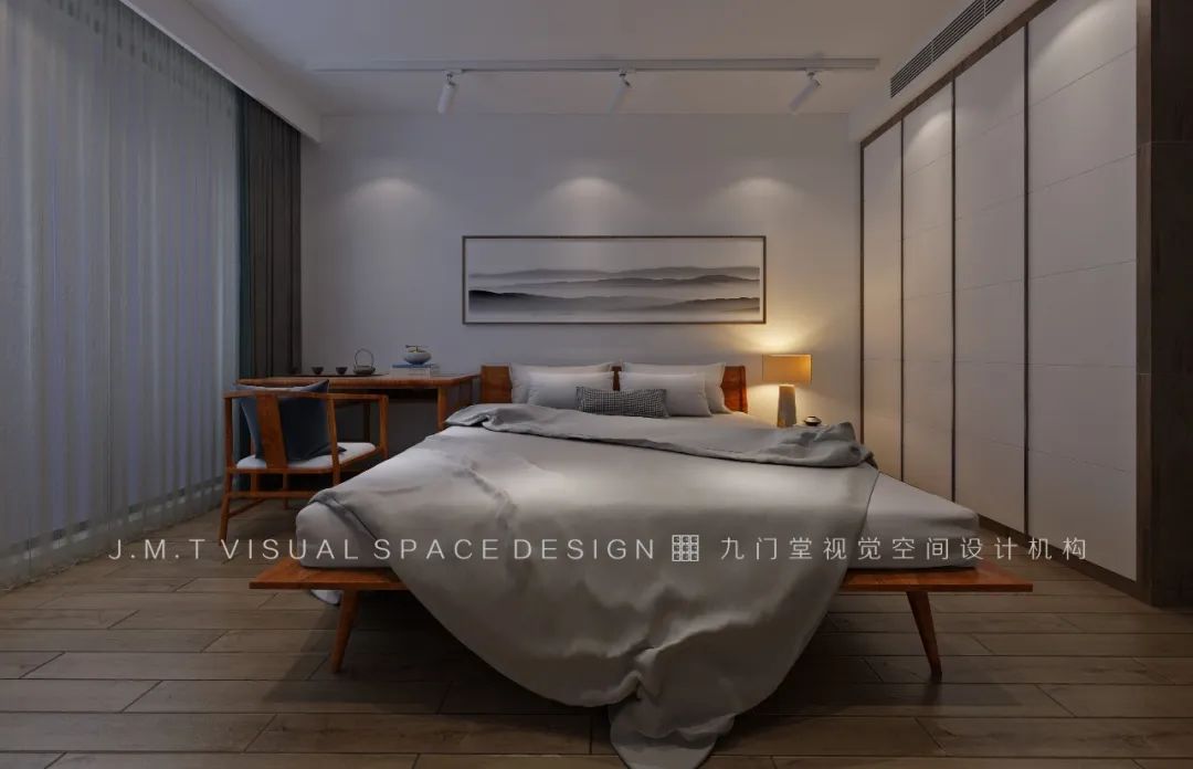 漓江郡府新中式设计,写意山水,禅意舒适-18