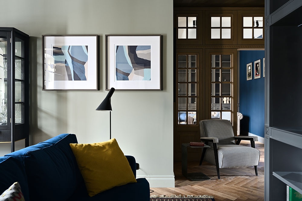 乌尔加·鲁萨科娃设计的基辅时尚单身公寓-5