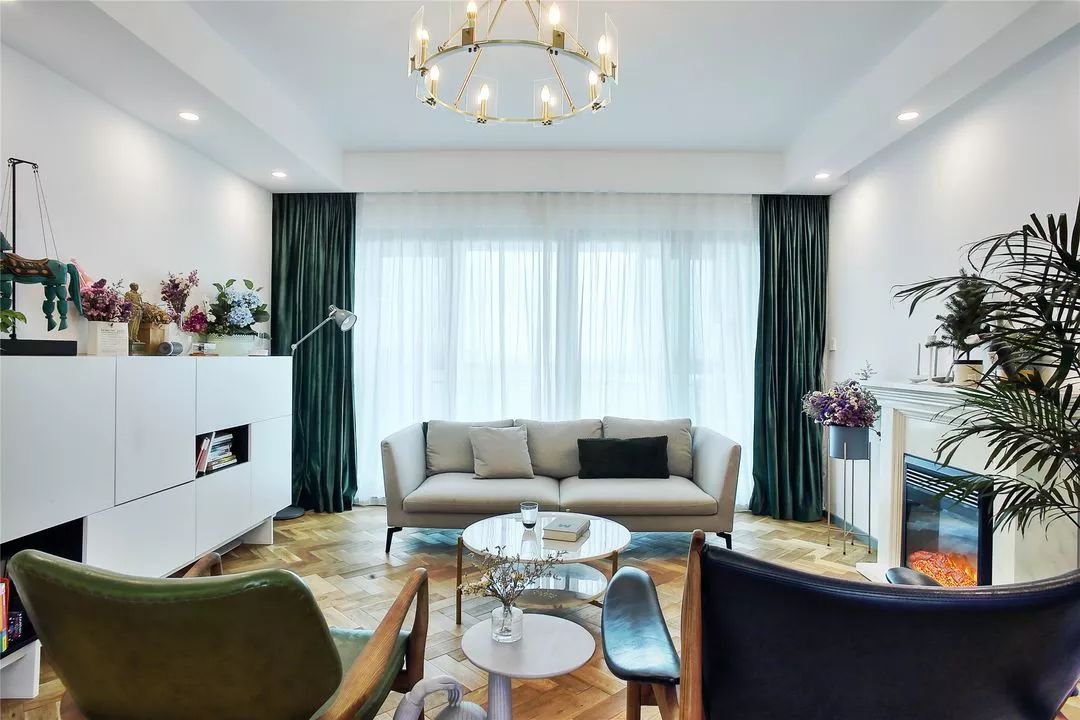 160㎡三口之家的轻奢生活  亦帆装饰设计-15