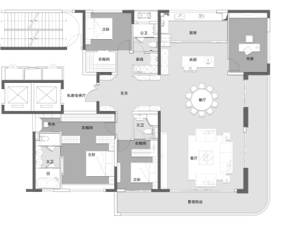 商洛·鸿瑞·望江壹号丨中国商洛丨AAD长厦安基-128