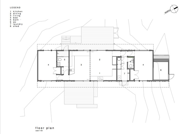 新西兰沙丘之上的“Te Horo Bach”度假屋-9