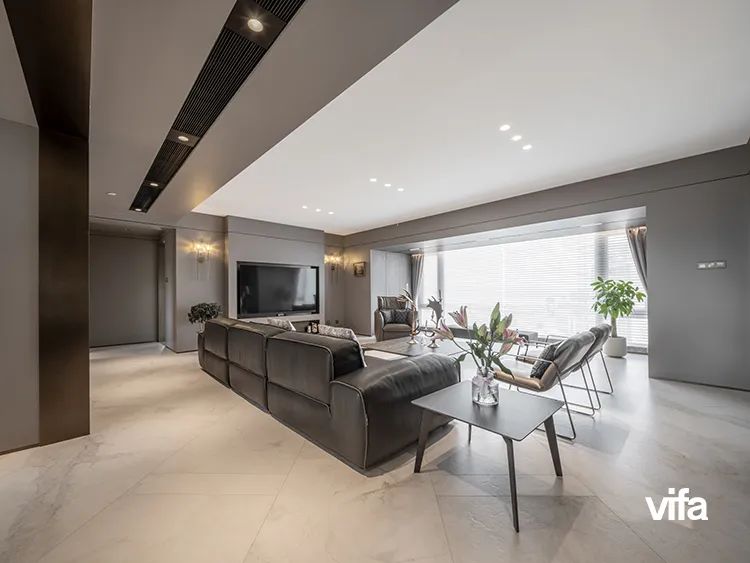 深圳南山中心区 220㎡艺术之家丨中国深圳丨尚层别墅装饰(南山)-21