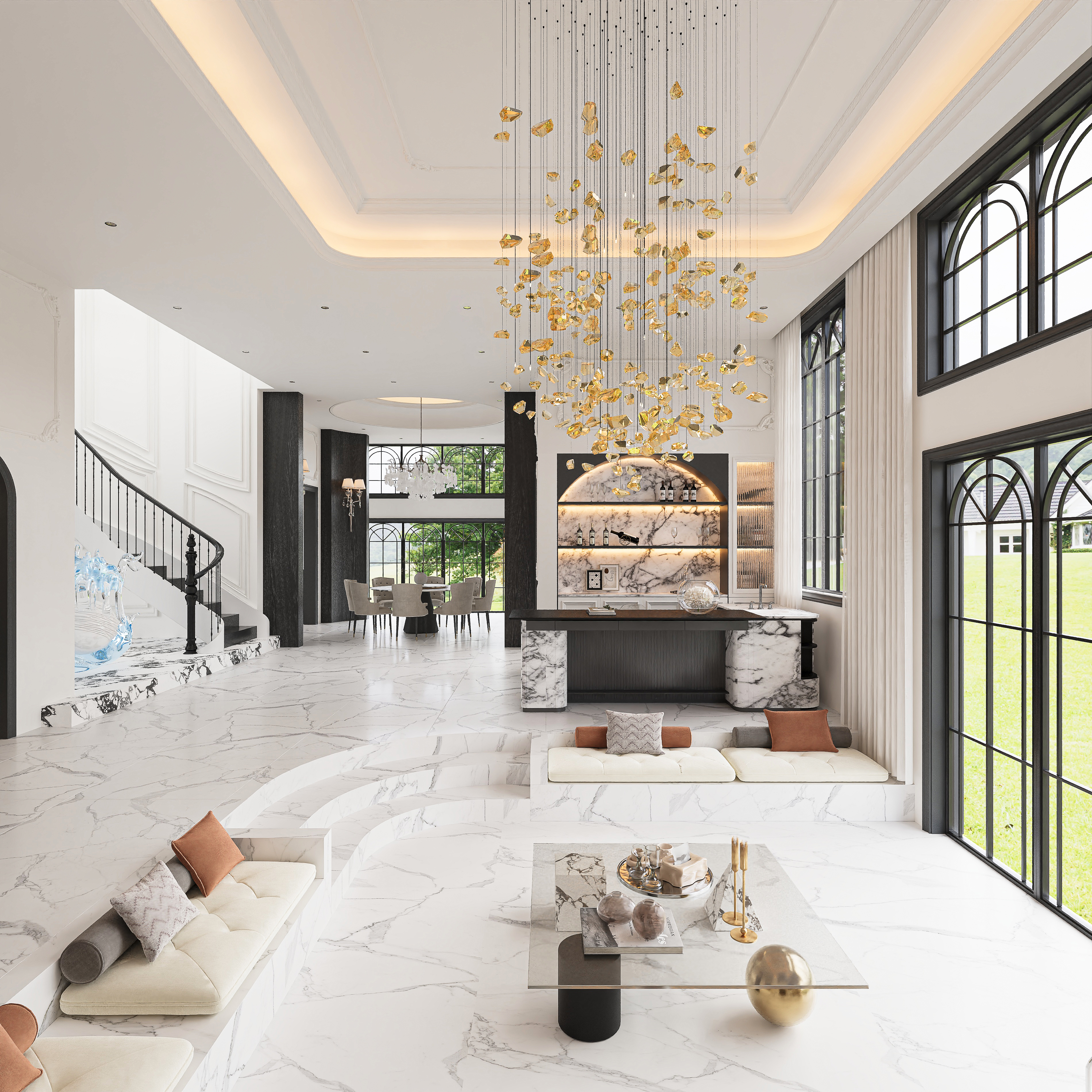 现代法式别墅-2