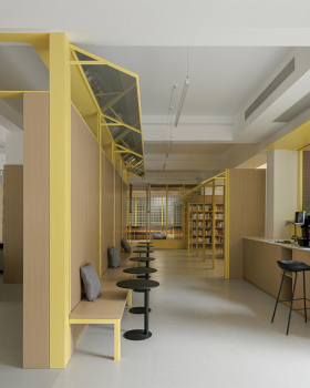 成都树德实验中学图书馆改造设计丨中国成都丨Modum Atelier