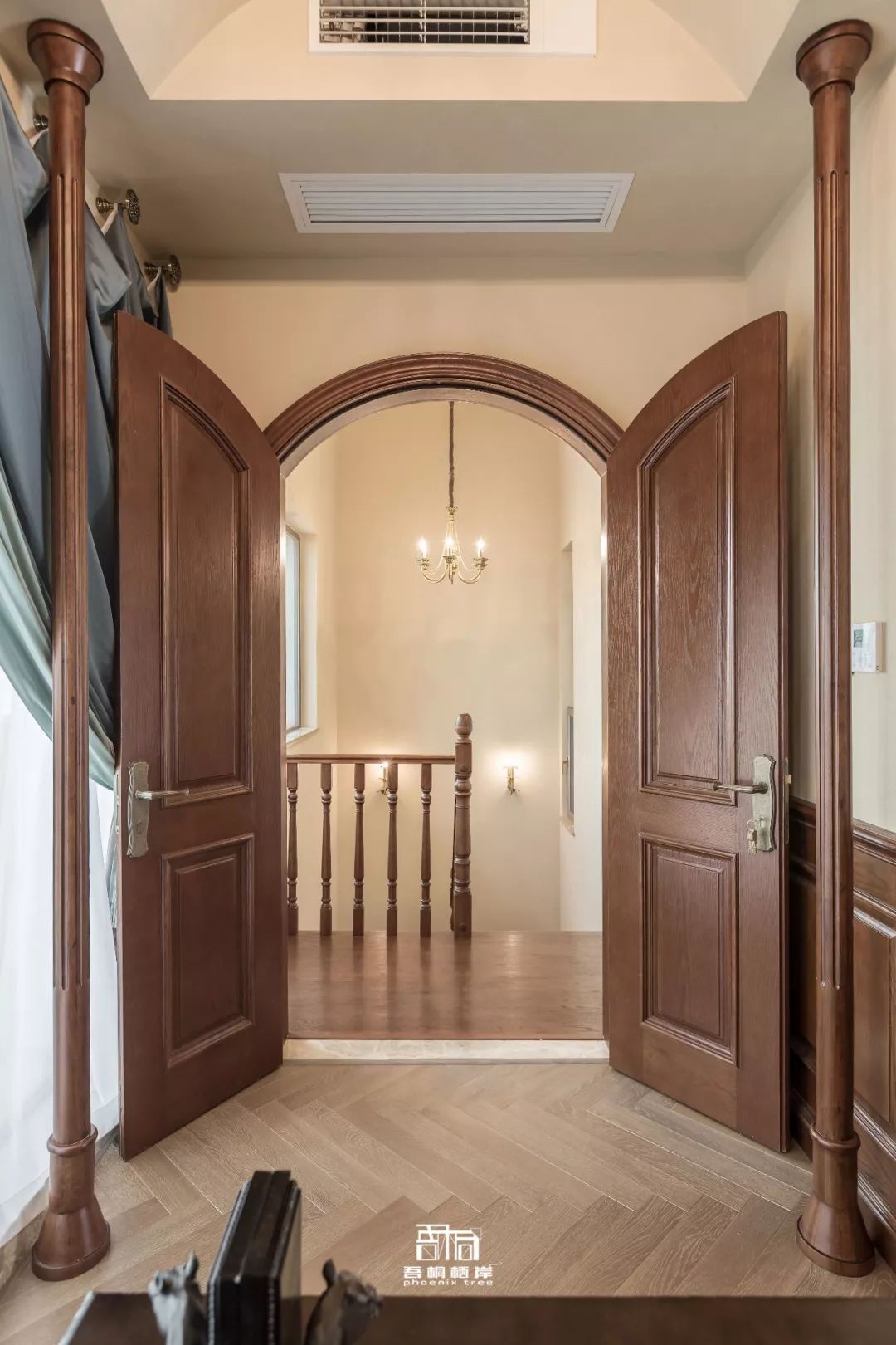 武汉梦湖香郡溪墅,美式庄园风情的家-91