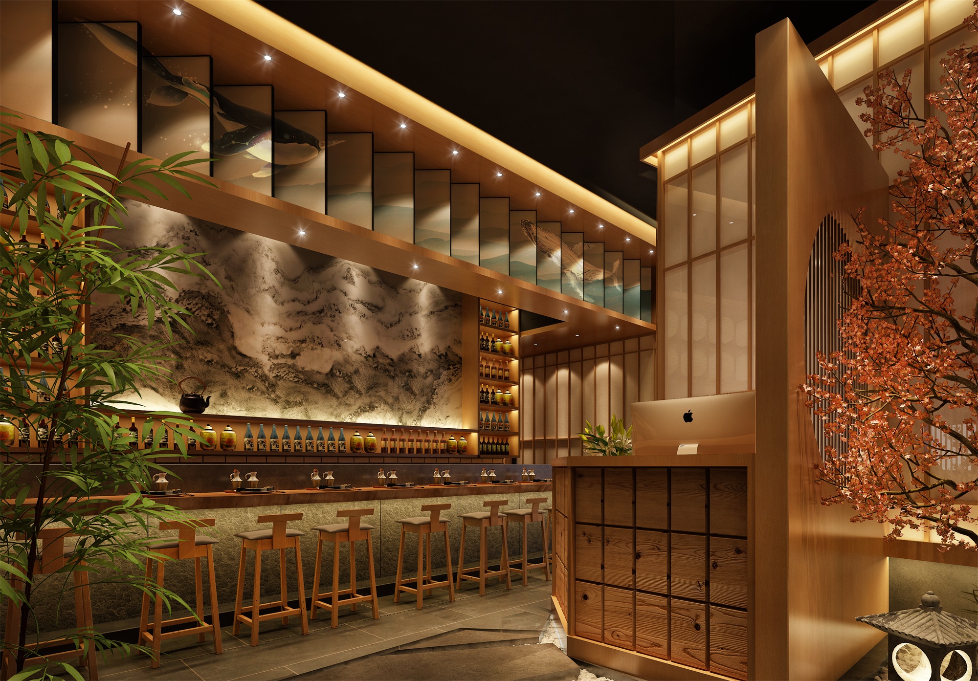 繁华都市中的心灵净土——上善如水-4