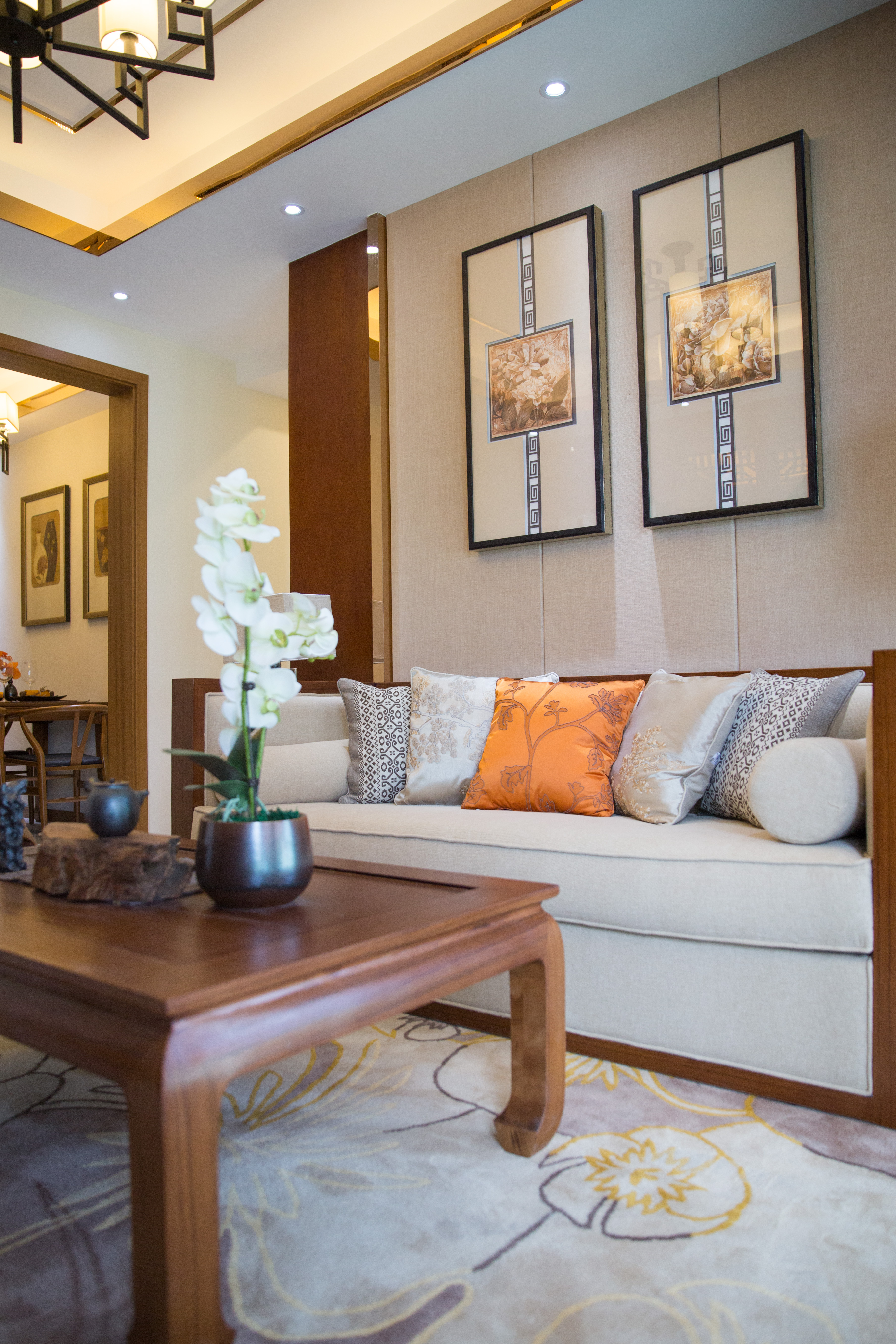 珠海书香门邸 | 现代简约的中式美学空间-16