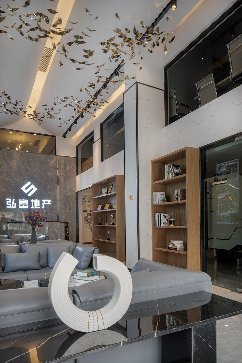 现代风格的空间艺术馆-21