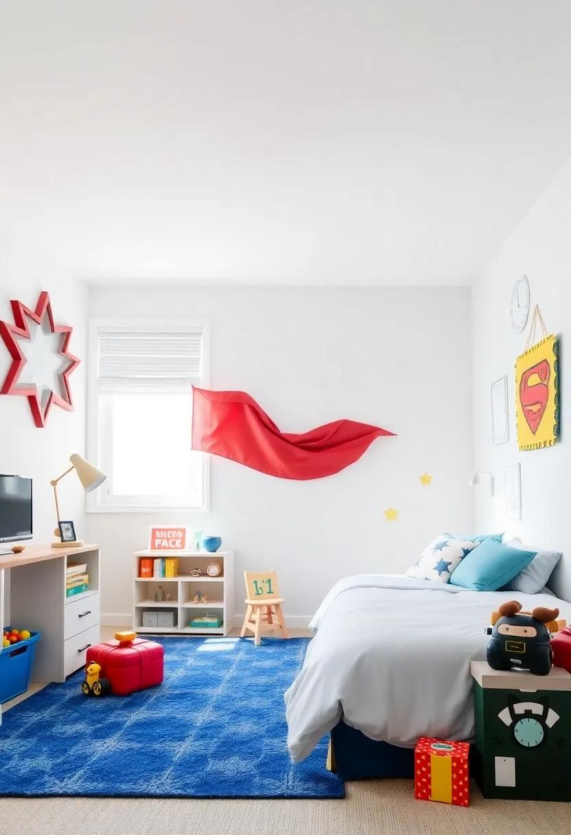青少年超级英雄主题房间设计-131