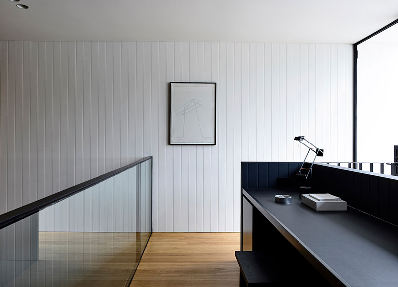 墨尔本现代小屋 | inner garden 与屋顶露台打造宜居空间-13