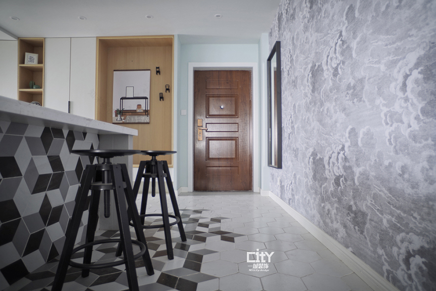 三代同堂的乐山蓝山湾现代北欧之家-28