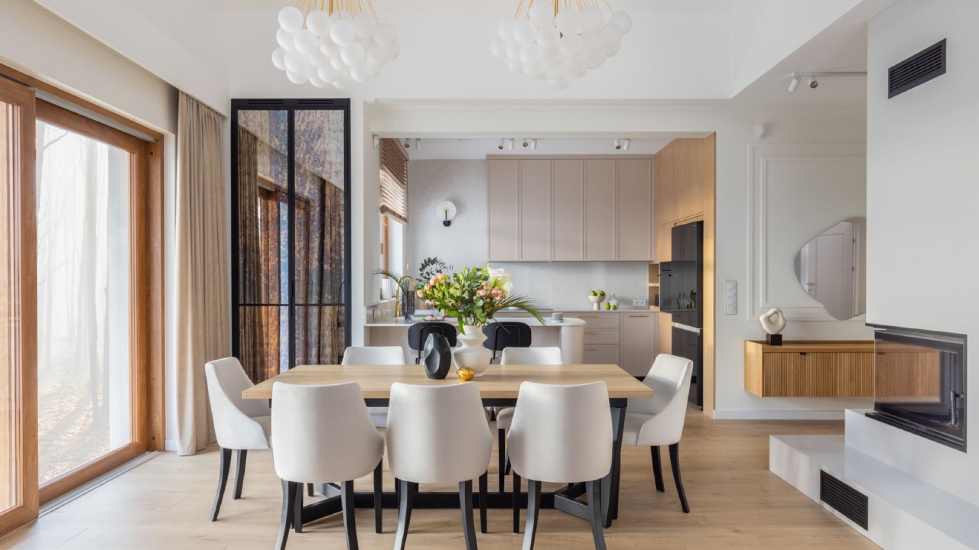 Mławie现代经典风格家庭住宅设计丨To Be Design Weronika Budzichowska-1