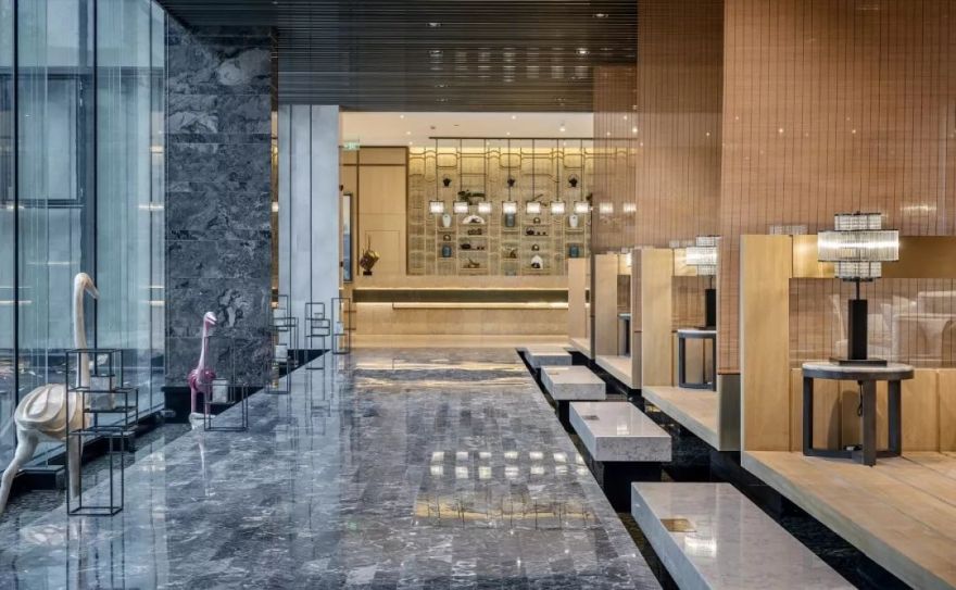 水元素+千鸟飞翔,精致震撼的当代写意! 达观国际设计事务所-4