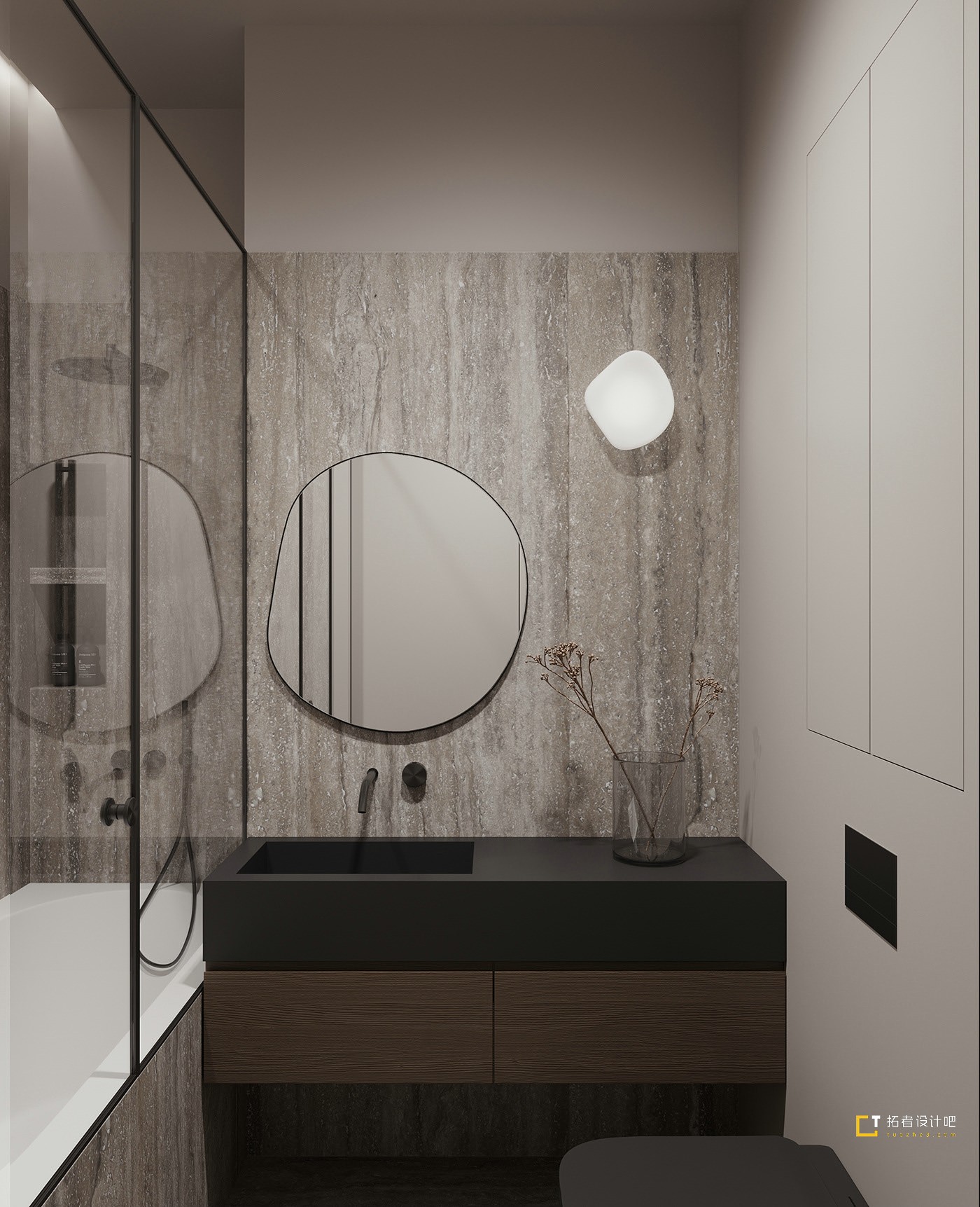 简装空间设计，舒适沉稳！-3