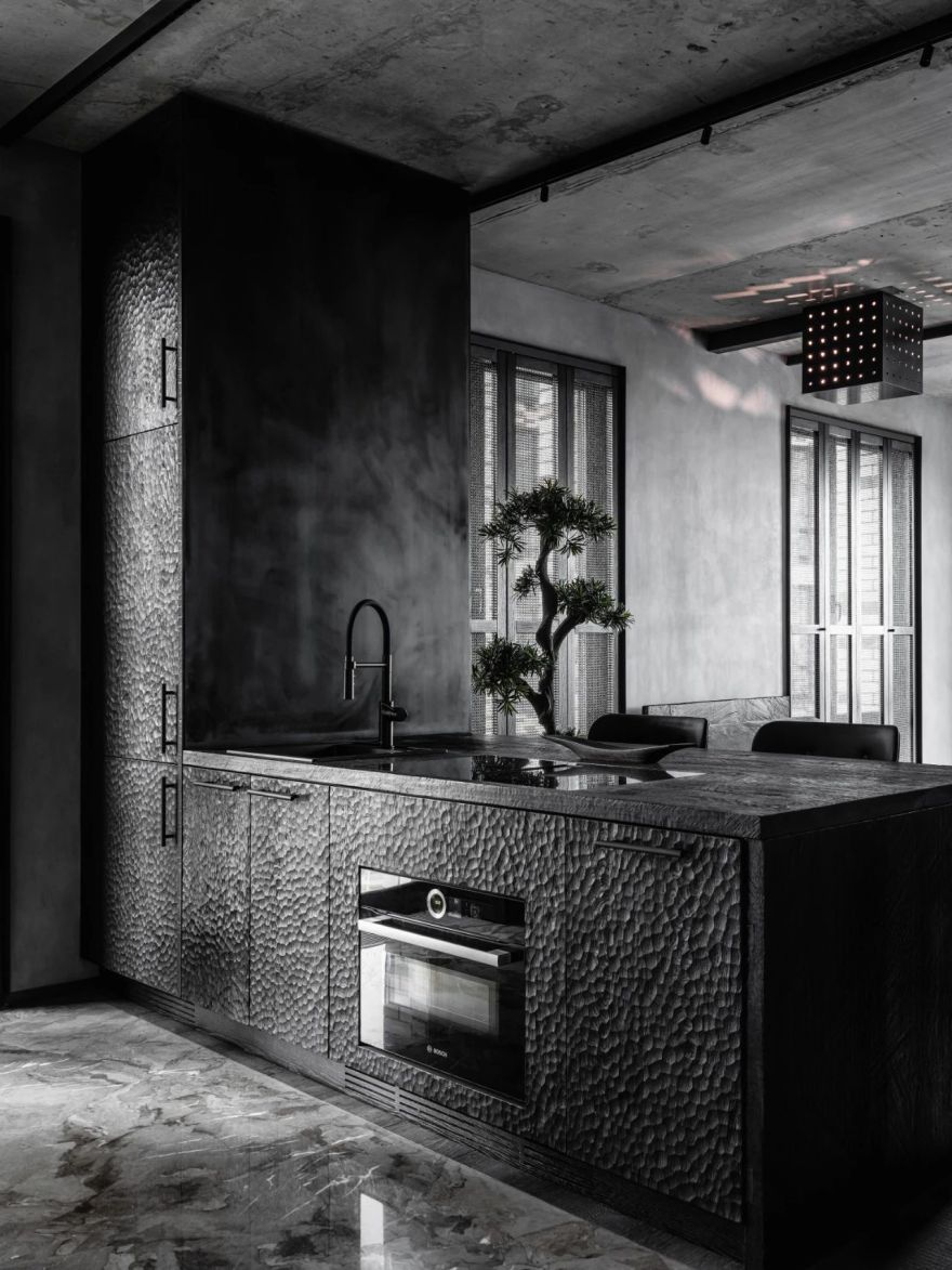 莫斯科公寓室内设计丨俄罗斯莫斯科丨Ariana Ahmad 设计工作室-33