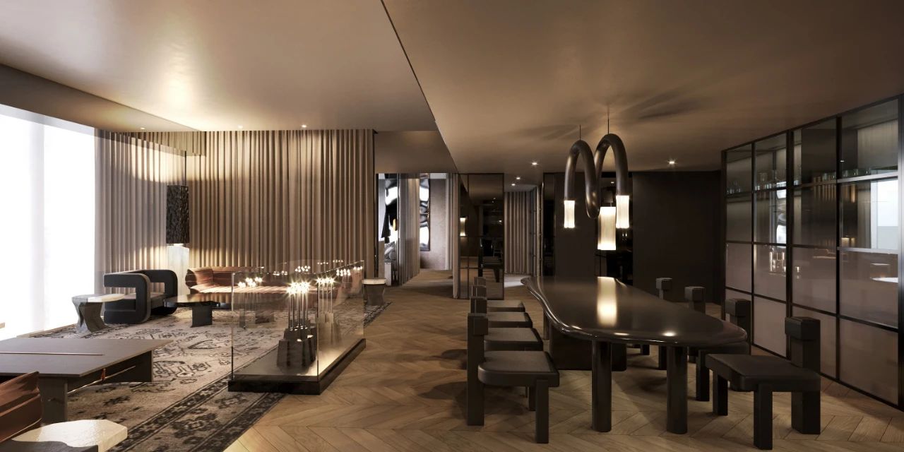 上海金普顿前滩酒店丨中国上海丨HBA × KPF-50