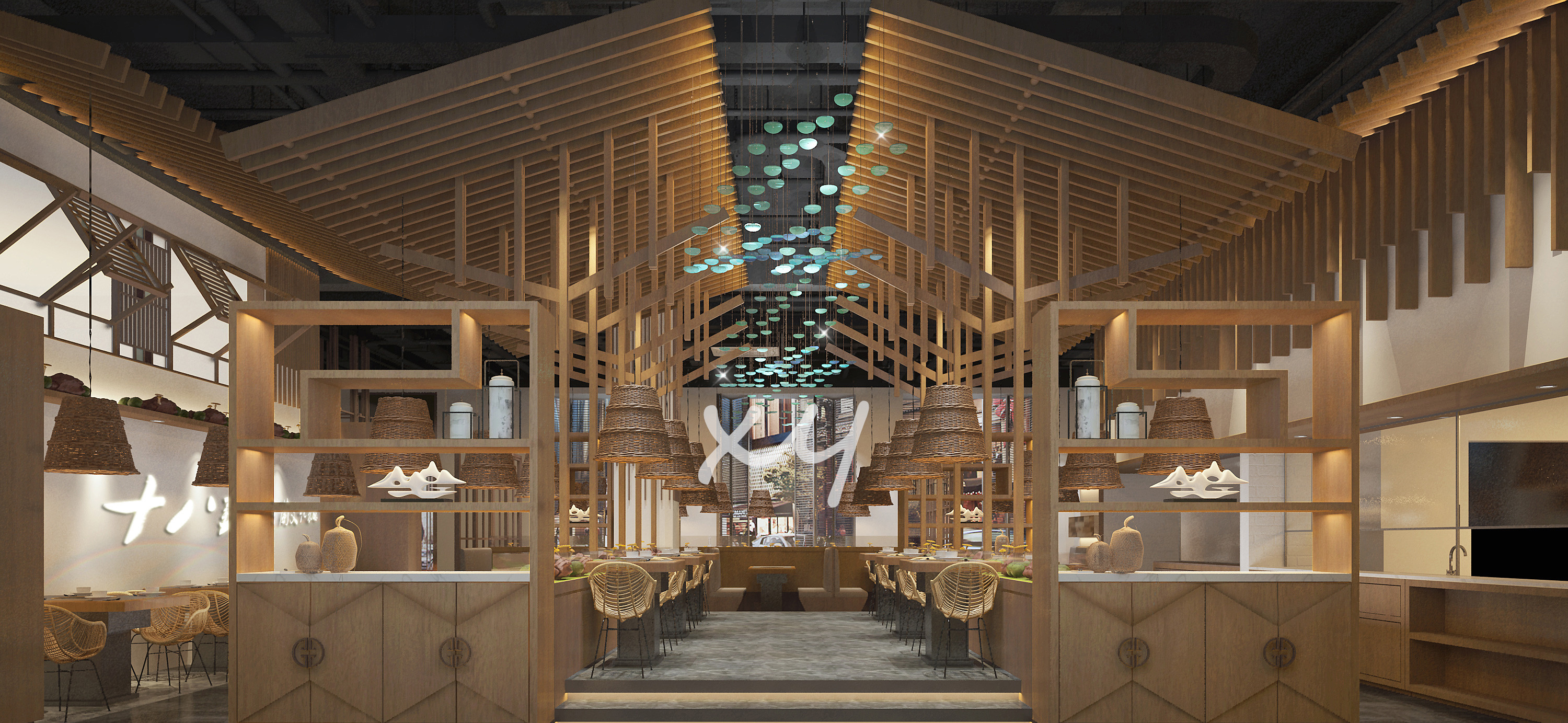 主题餐厅·喧嚣城市中的一片净土-4